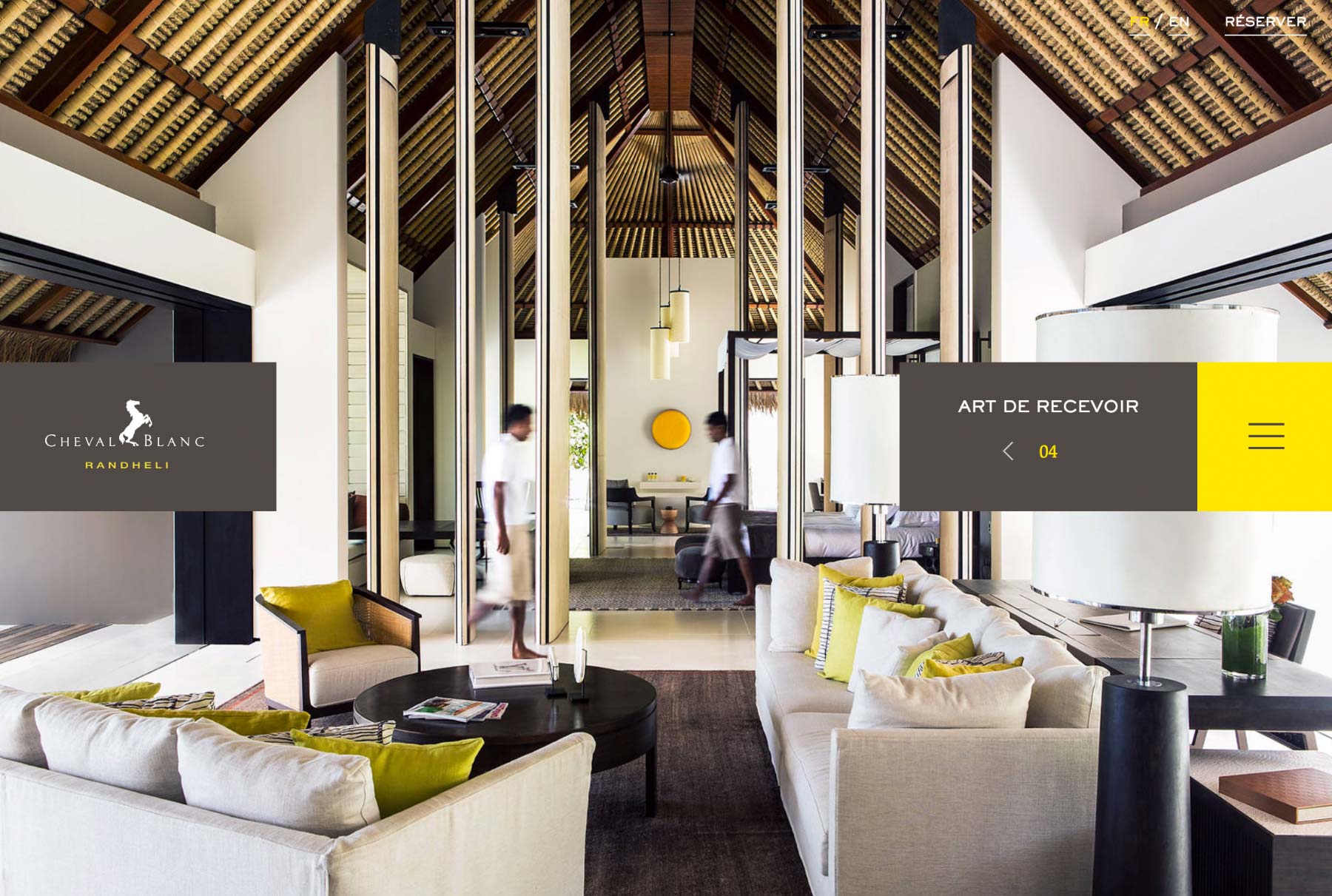 Diseño web hotel Cheval Blanc